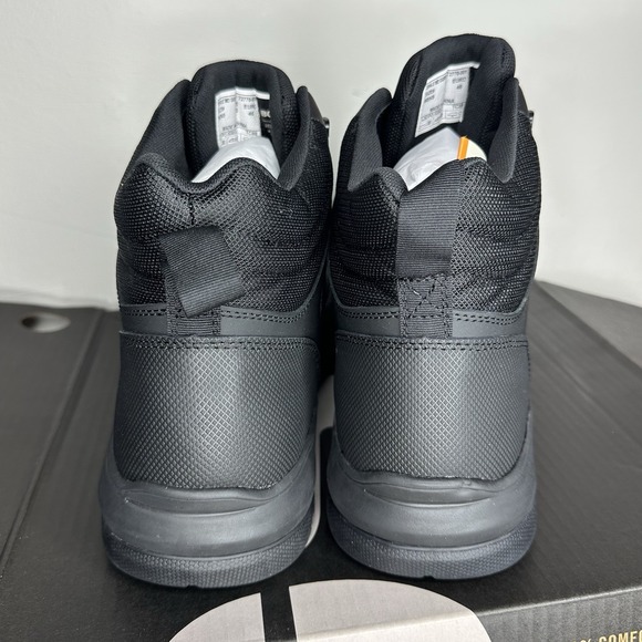 Bogs Shale 8" GlacialGrip Lace Up Boots Black Mens Size 13 Soft Toe - Picture 4 of 7